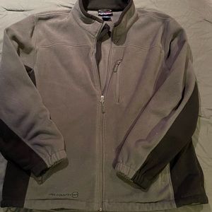 Men’s full zip fleece coat size 2XL